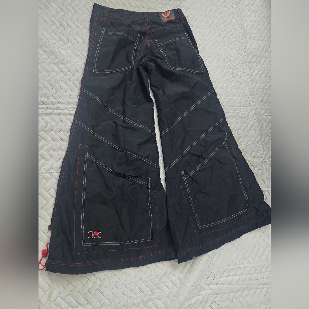 KIK Girl Wear 90s Y2K Raver Pants - Picture 13 of 13